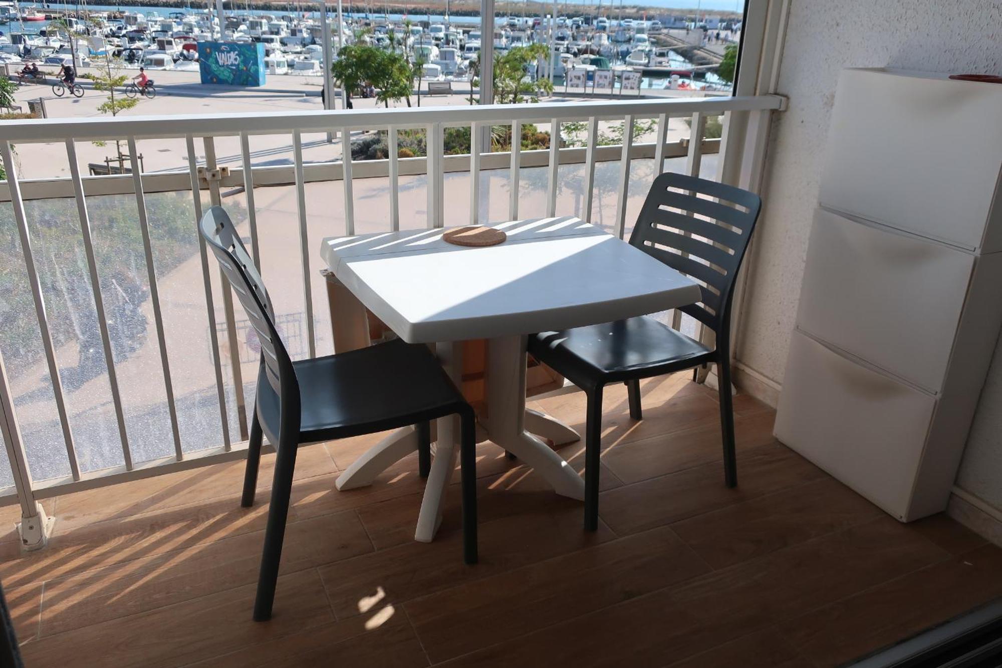 Studio Valras Vue Port Et Mer Wi-Fi Gratuit Luaran gambar